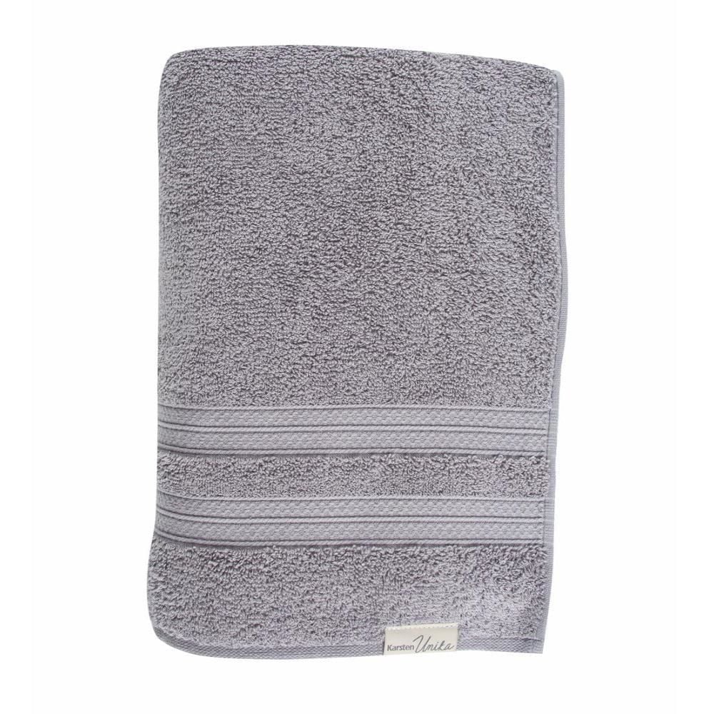 Toalha De Rosto 100% Algodão Unika Karsten 1 Pç - Cinza Urbano