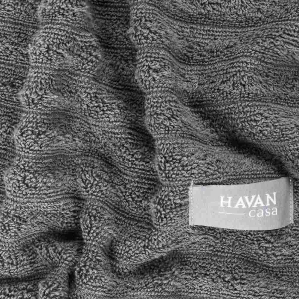 Toalha De Rosto 100% Algodão Wave Havan Casa 1 Pç - Chumbo New
