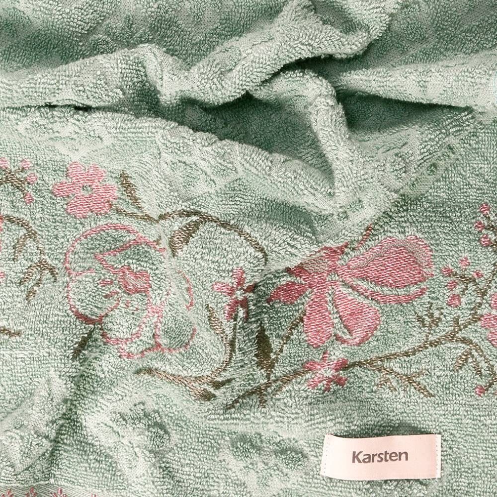 Toalha De Rosto Yuna Karsten - Verde