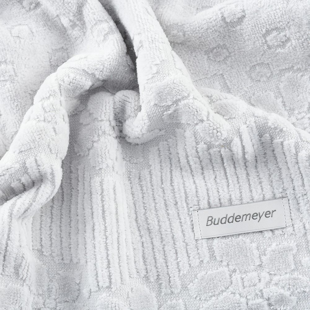 Toalha De Lavabo 100% Algodão Lollipop Buddemeyer - Cinza Prata