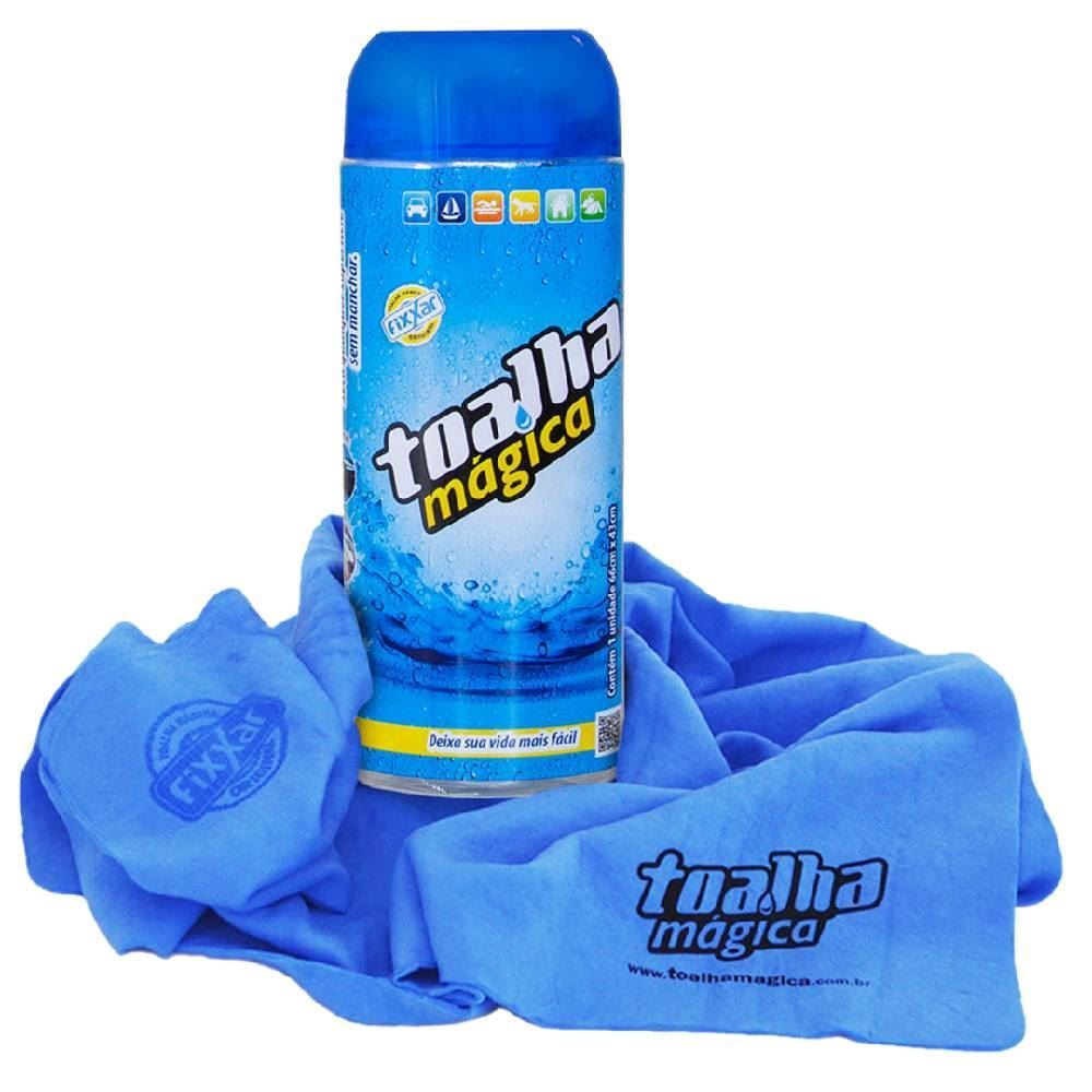 Toalha Mágica Fixxar 66X43cm - Azul