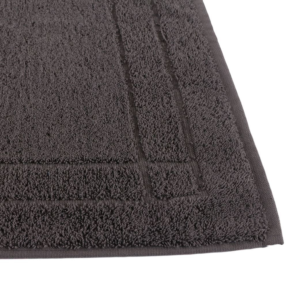 Toalha para Banheiro Antiderrapante 50X75 cm Sofisticata Havan Casa - Cinza Grafite