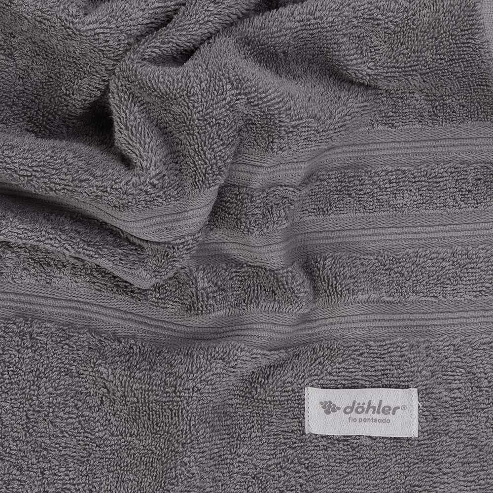 Toalha Super Banho 100% Algodão Bali Döhler - Cinza