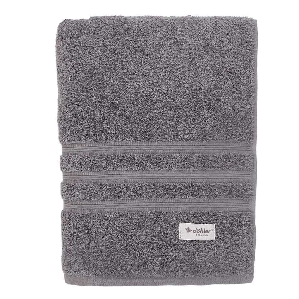 Toalha Super Banho 100% Algodão Bali Döhler - Cinza