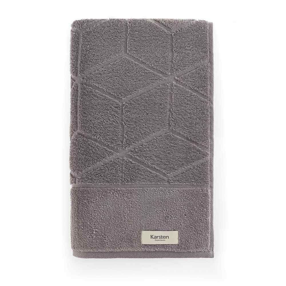 Toalha Super Banho 100% Algodão Ibiza Karsten By Havan Casa - Cinza Urbano