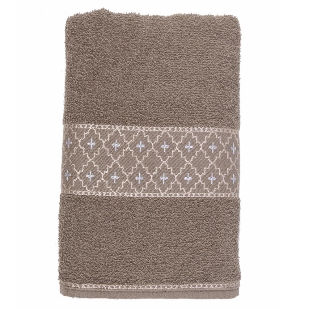 Toalha De Rosto 100% Algodão Verona Havan Casa - Taupe