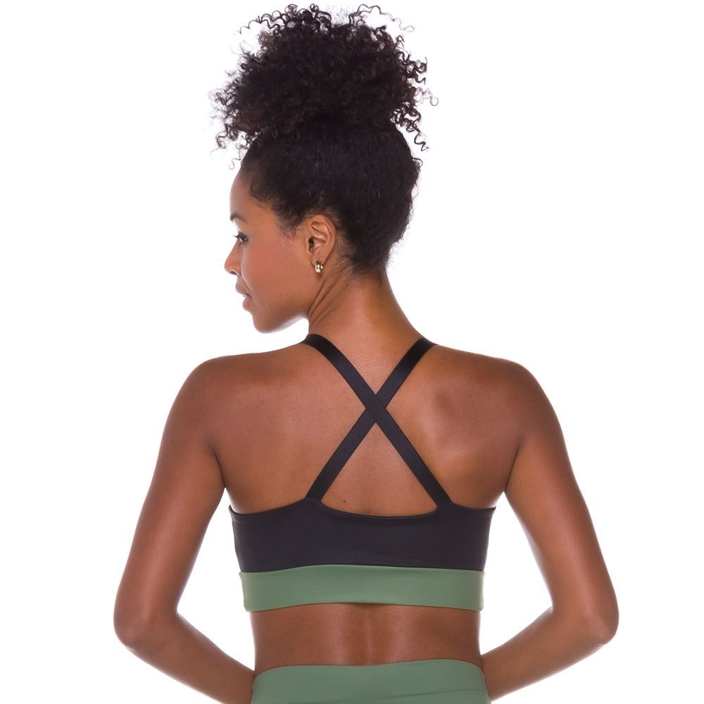 Top Alças Elástico Workout Scream