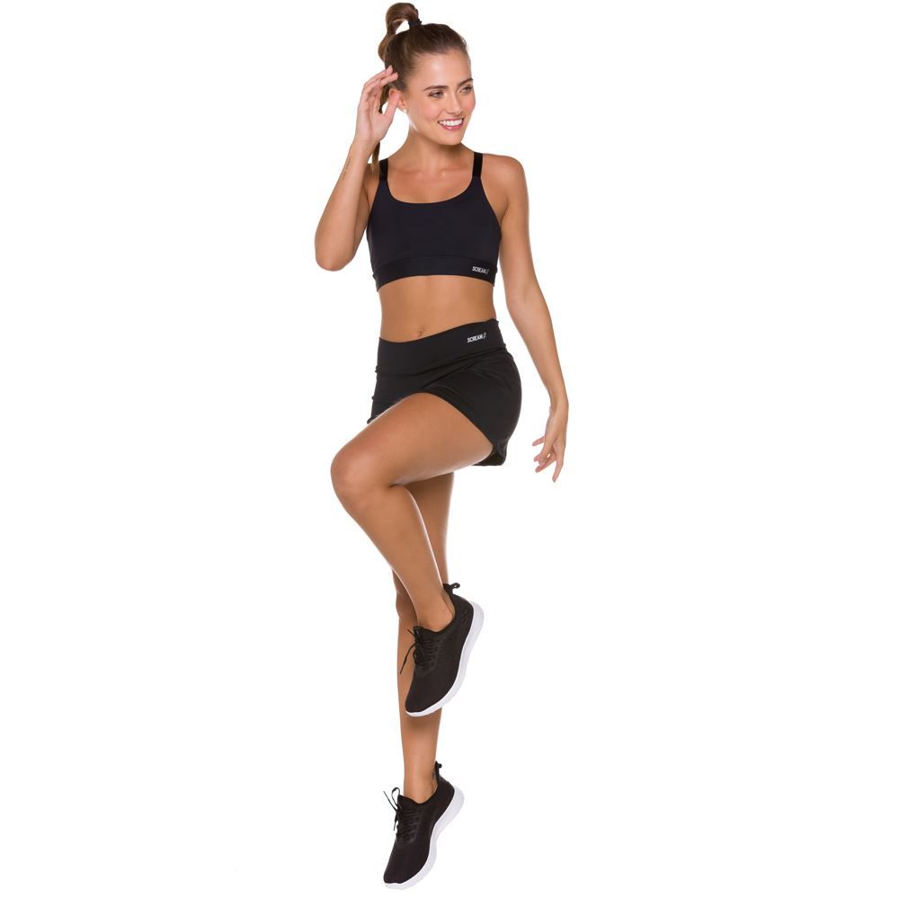 Top Básico Alça Elástico Scream