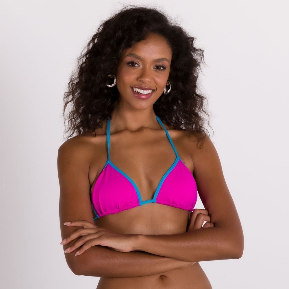 Top Biquíni Cortininha Sem Bojo Boby Blues