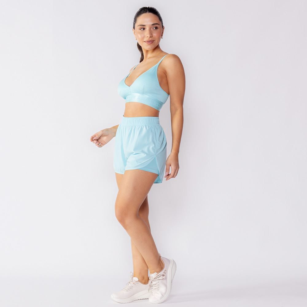 Top Feminino Esportivo Sem Costura Scream