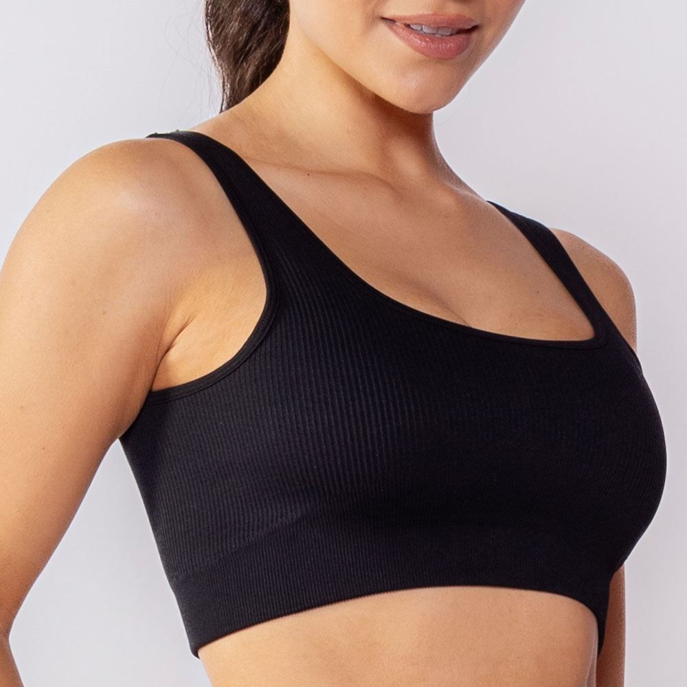 Top Feminino Fitness Sem Costura Scream