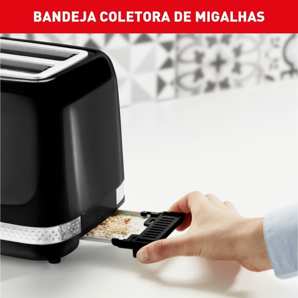 Torradeira Arno Soleil com 7 Níveis de Tostagem 