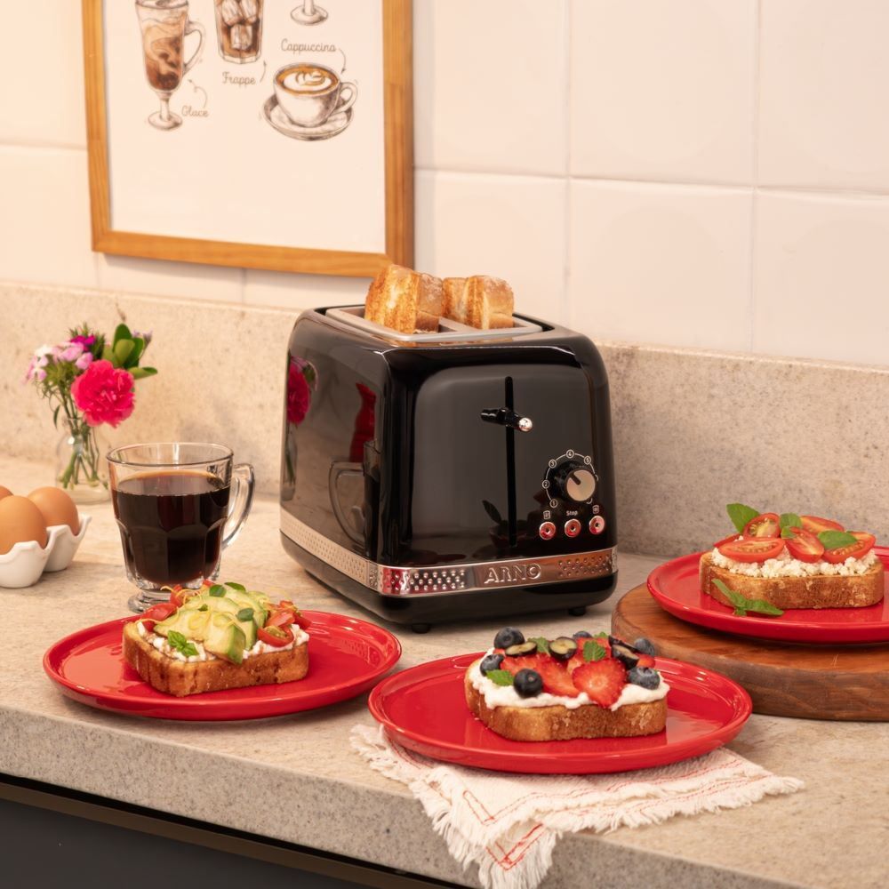 Torradeira Arno Soleil com 7 Níveis de Tostagem 