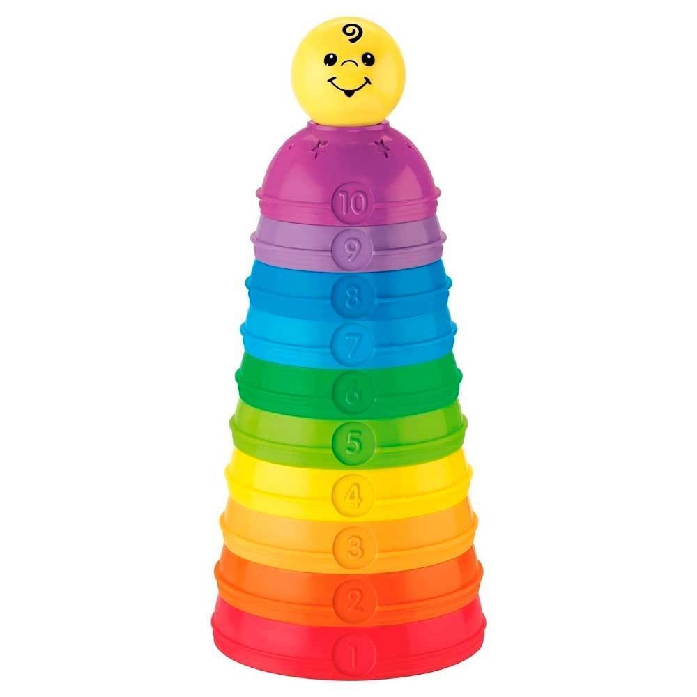 Torre Com 10 Potinhos Coloridos Fisher-Price - W4472