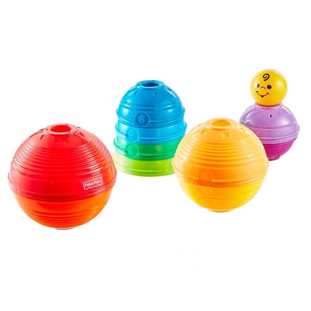 Torre Com 10 Potinhos Coloridos Fisher-Price - W4472