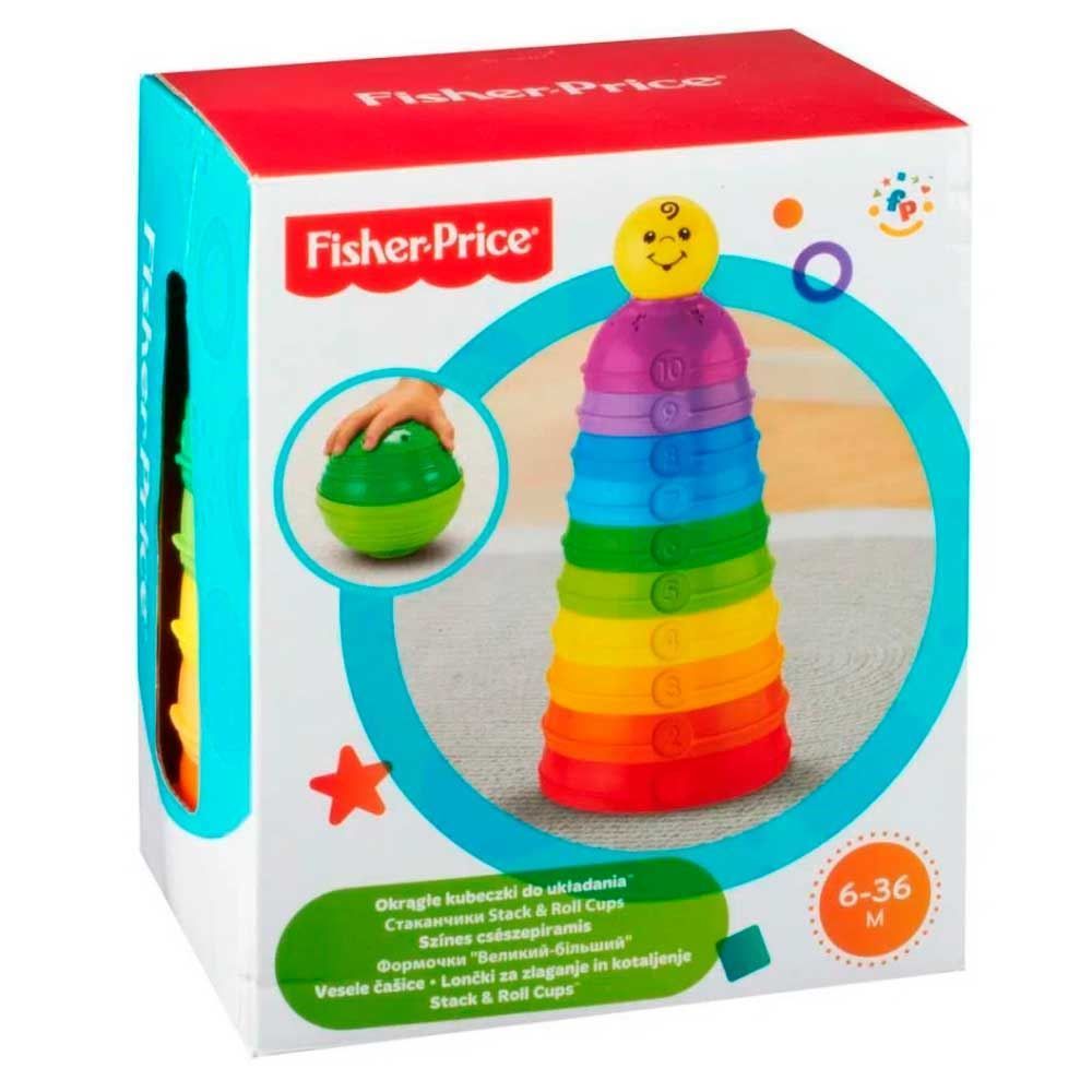 Torre Com 10 Potinhos Coloridos Fisher-Price - W4472