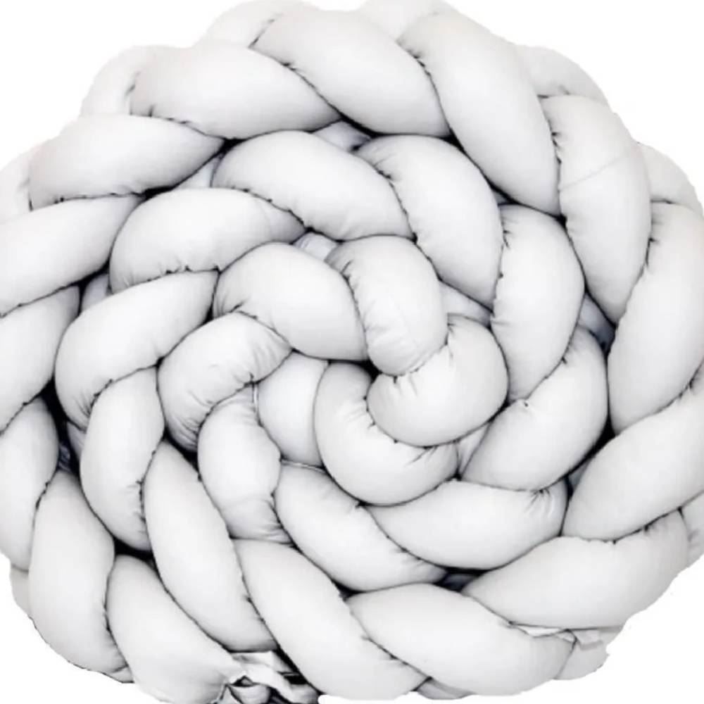 Trança Protetora Para Berço Havan Baby 1 Pç - Cinza