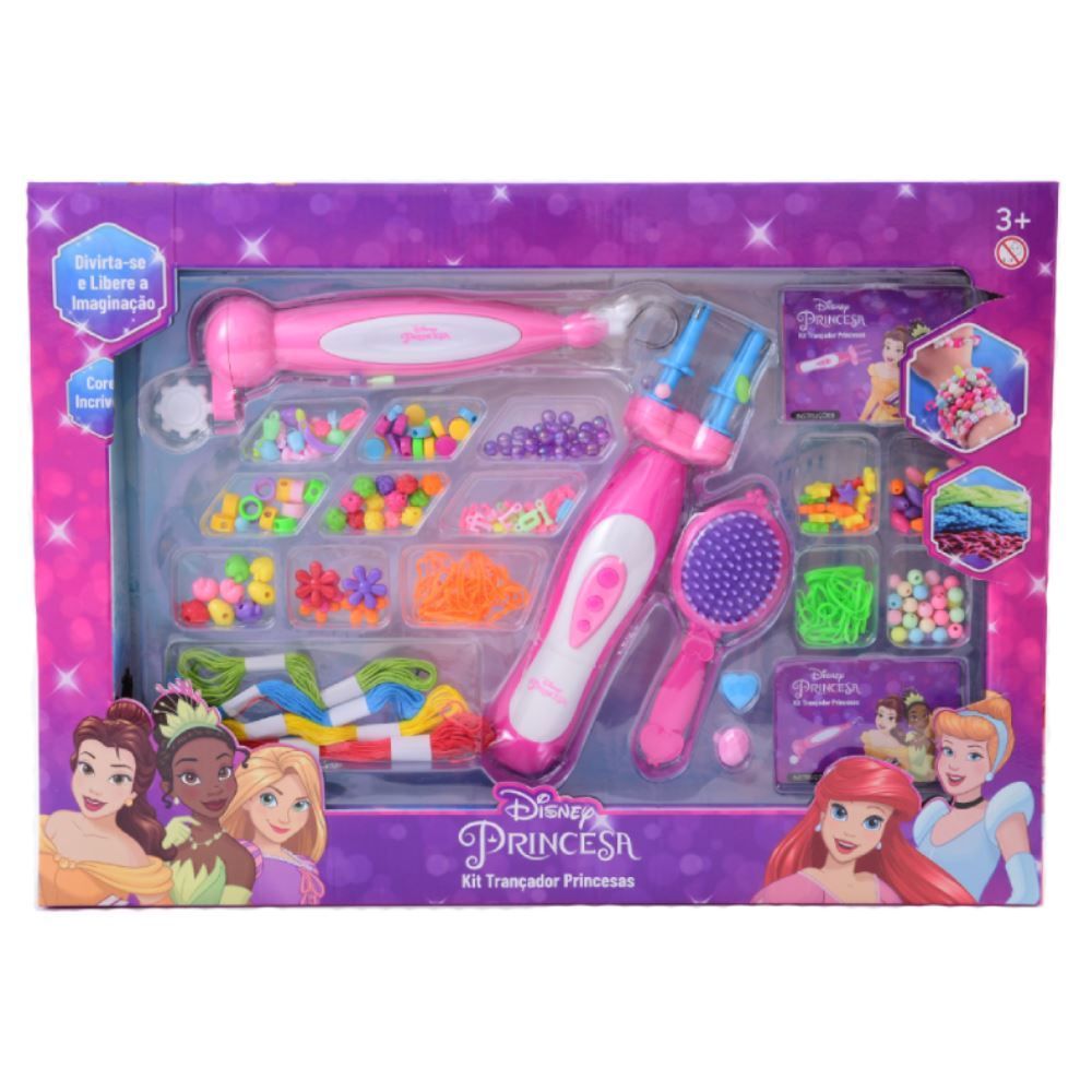 Trançador De Cabelo Infantil Rosa Havan Toys - HBR0650