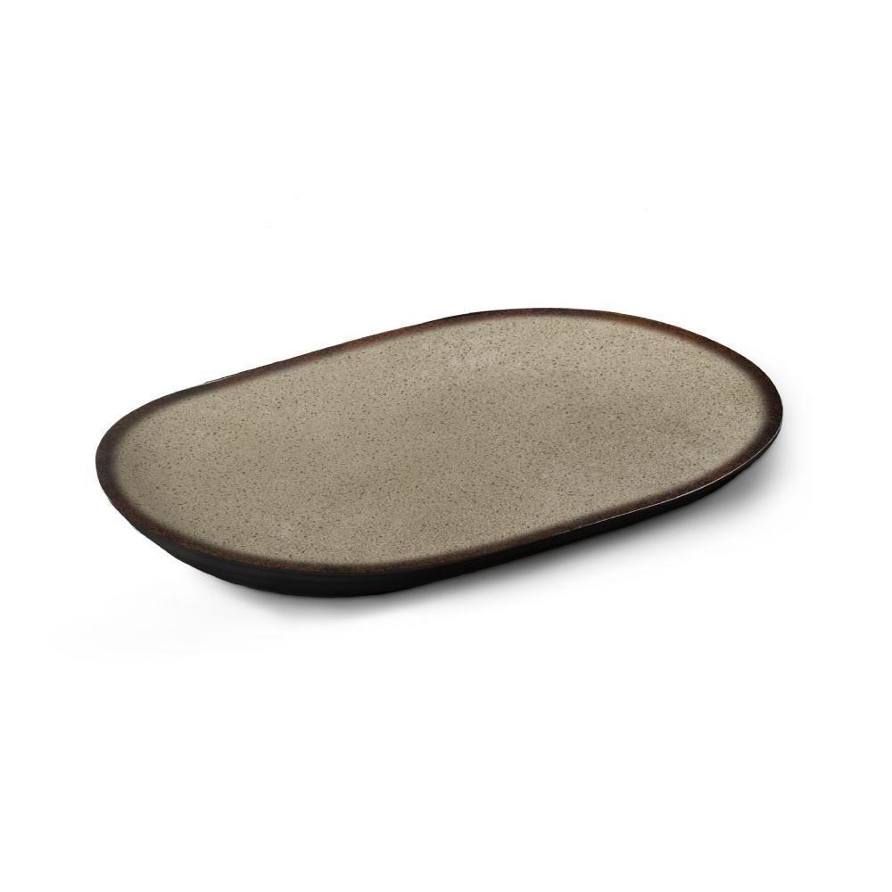 Travessa De Faiança Mônaco Alleanza - 34 Cm