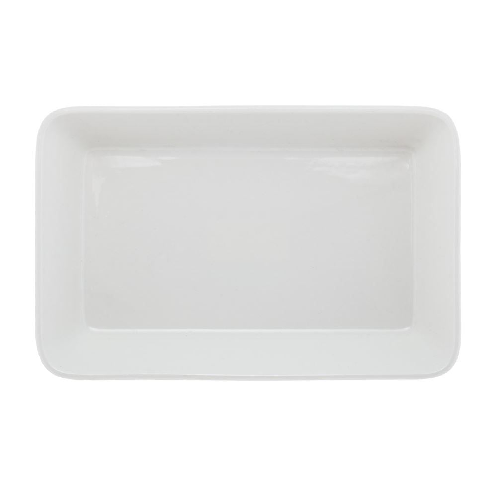 Travessa De Porcelana Línea Lyor 900 Ml - Branco