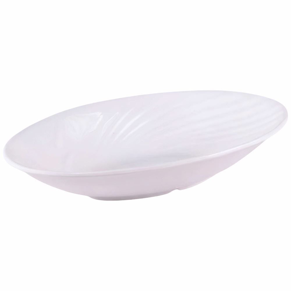 Travessa Oval Melamina Napoli Havan Casa 1,3 Litros - Branco