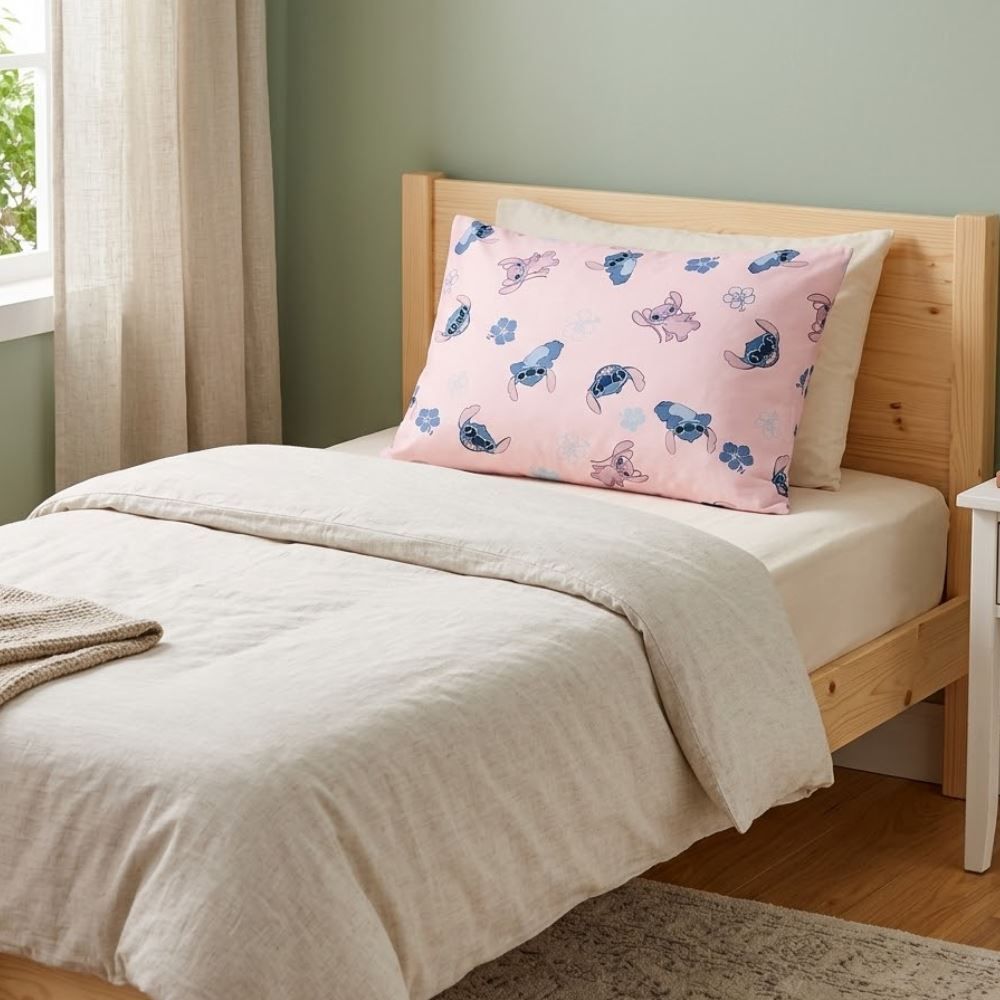 Travesseiro Infantil 100% Poliéster Disney Hedrons - Angel Fashion Rotativo