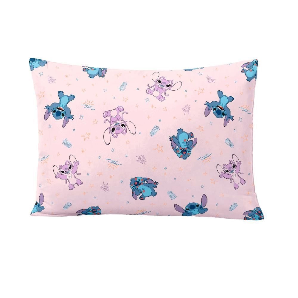 Travesseiro Infantil 100% Poliéster Disney By Hedrons - Stitch Love