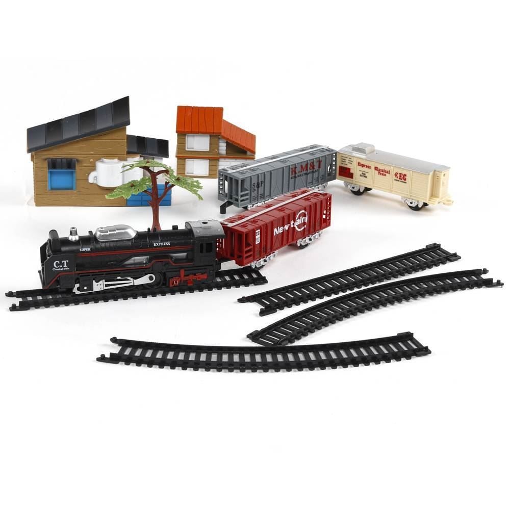 Trem Clássico Com Trilho Havan Toys - HBR0245