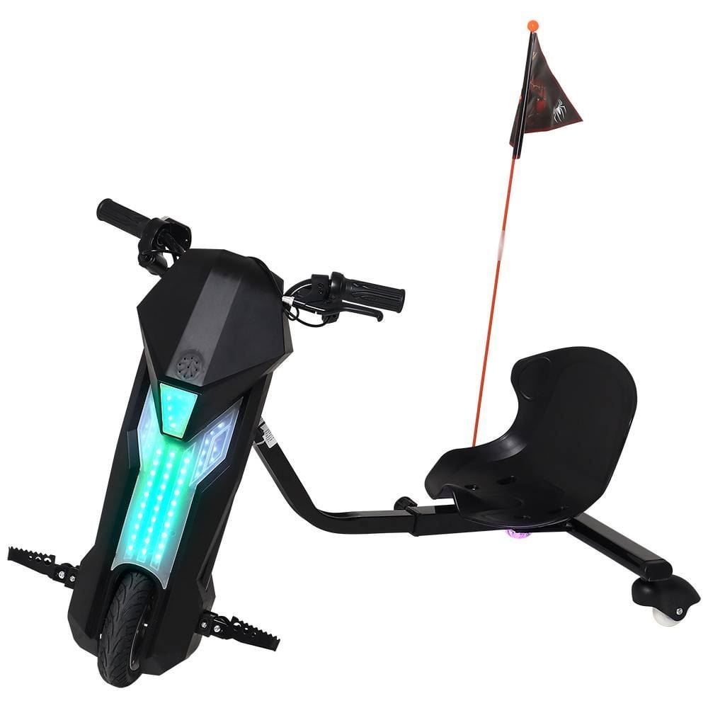 Triciclo Elétrico Drift Com Led 36V Bel Fix - Preto