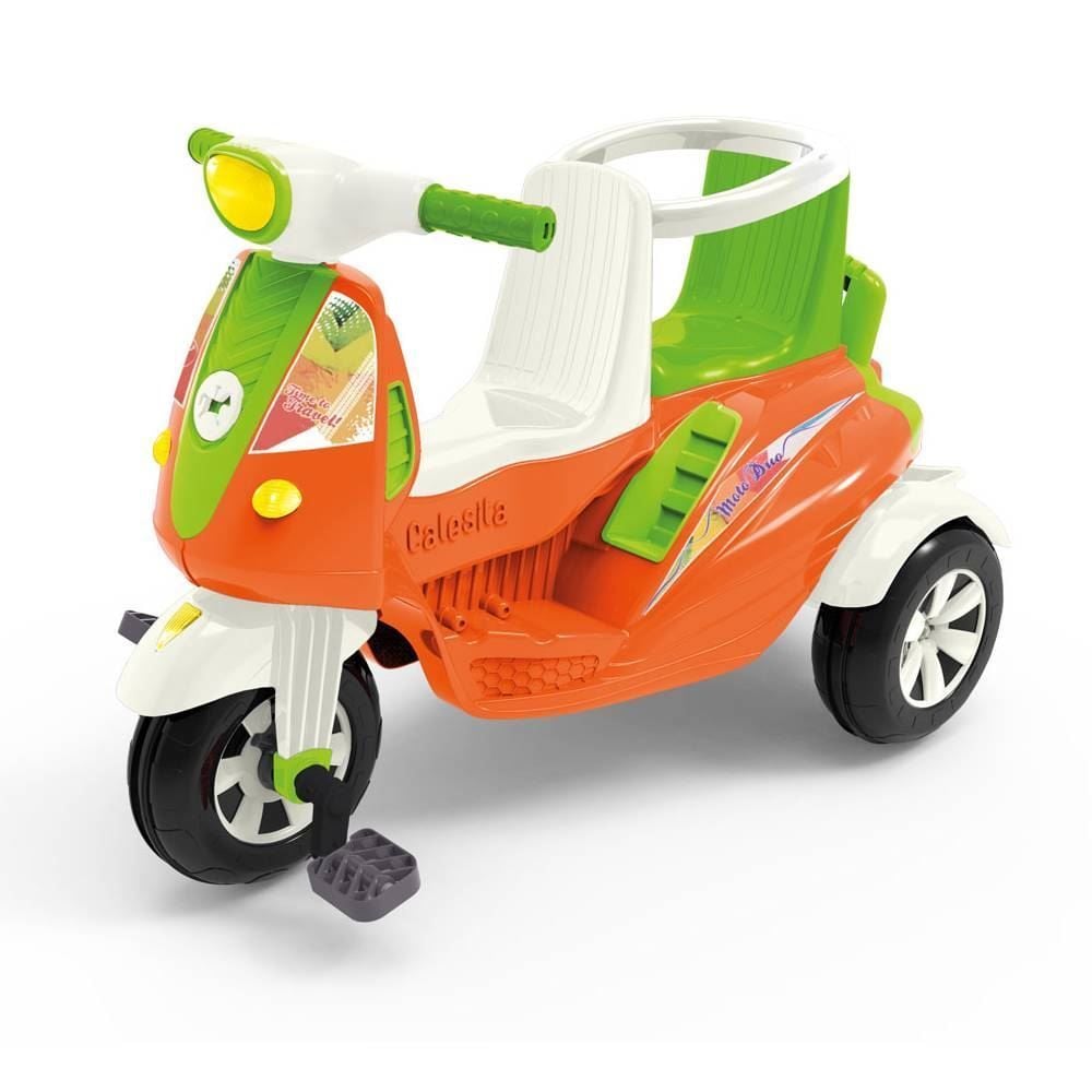 Triciclo Moto Dou Passeio E Pedal Calesita - 1037