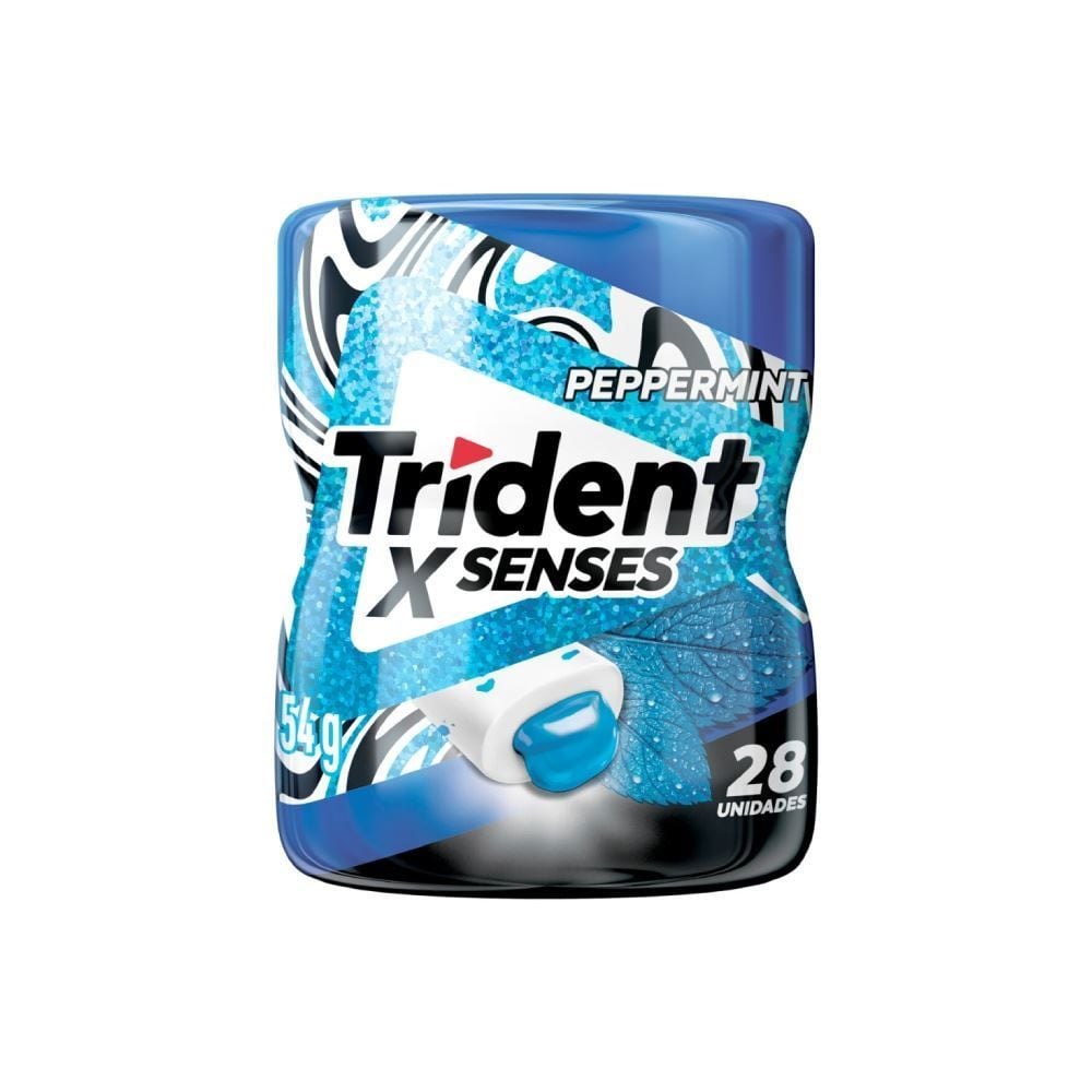 Trident Garrafa Hortelã Xsenses 54G