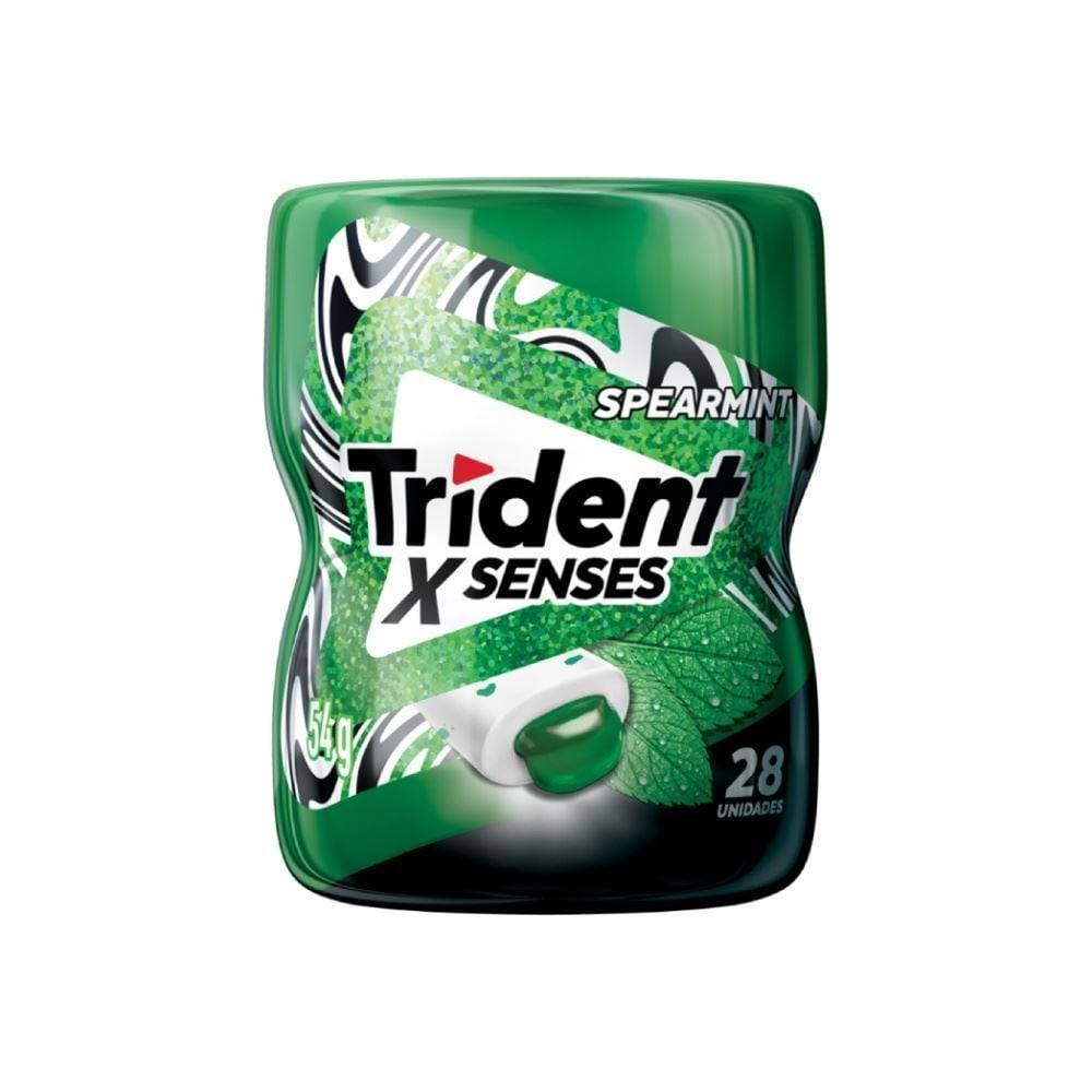 Trident Garrafa Menta Xsenses 54G