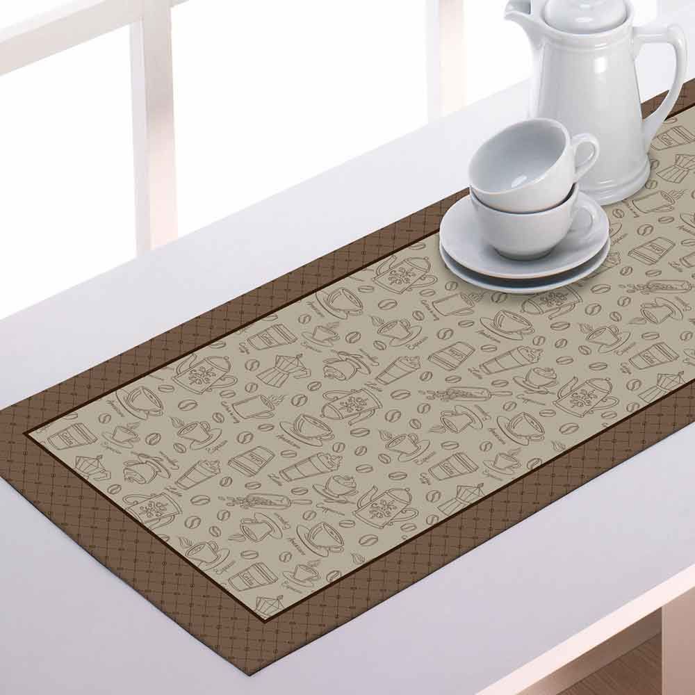 Trilho De Mesa Athenas 45Cm X 1,20M Döhler - Desenho Café
