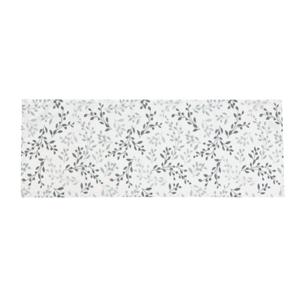 Trilho de Mesa 35Cm X 100Cm Havan Casa by Lepper - Folhas Verdes