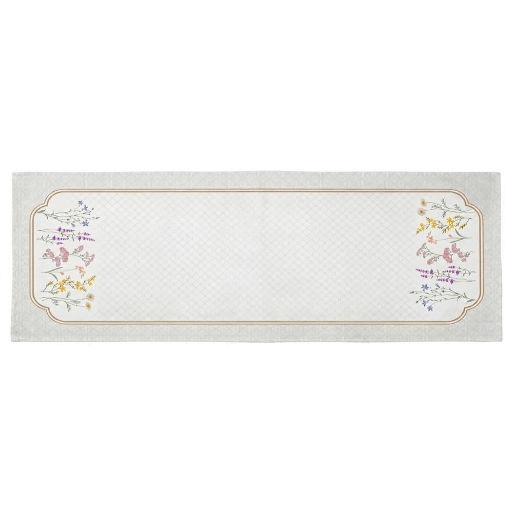 Trilho de Mesa 45 X 1,20 m Clean Renova Döhler - Floral Boho