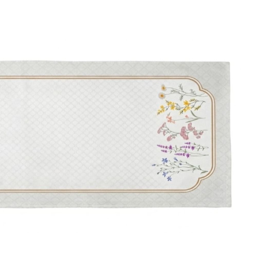 Trilho de Mesa 45 X 1,20 m Clean Renova Döhler - Floral Boho