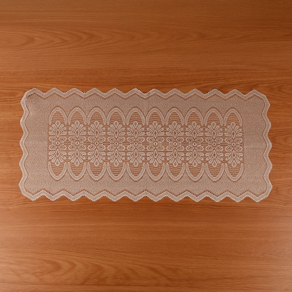 Trilho de Mesa 50Cm X 1,25M Arabesco Havan Casa - Bege