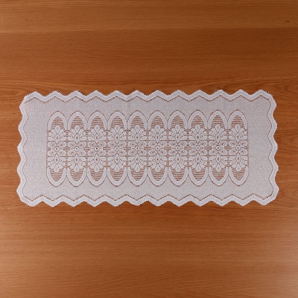 Trilho de Mesa 50Cm X 1,25M Arabesco Havan Casa - Branco