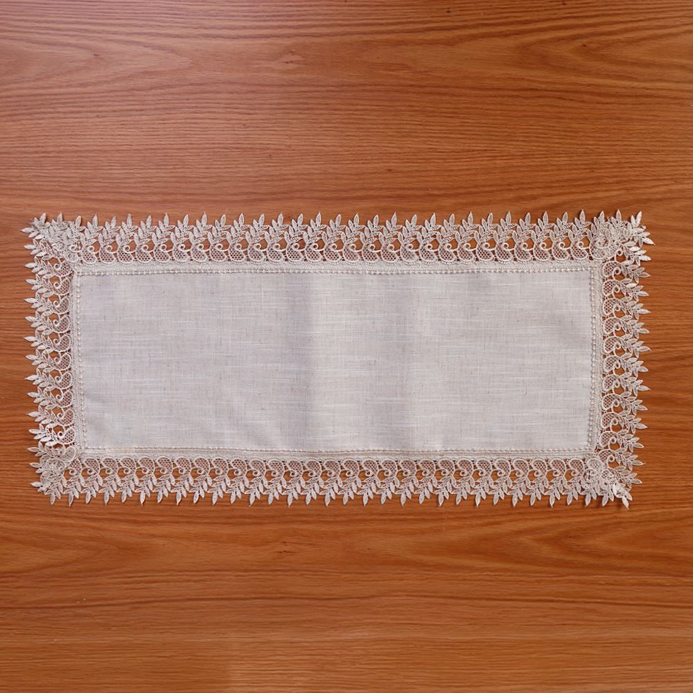 Trilho de Mesa Guipir Renda Havan Casa - Veneza Naturale