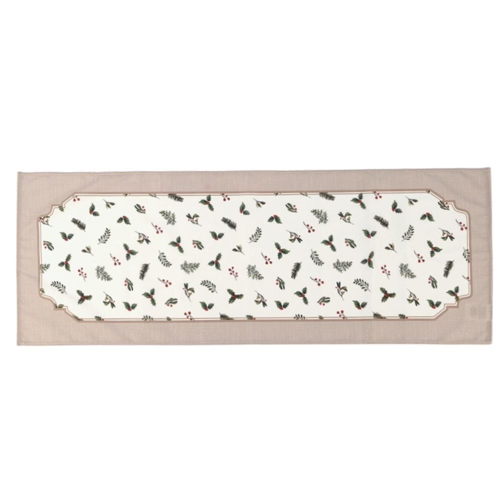 Trilho de Mesa Natal Renova 45Cm X 120Cm Döhler - Azevinhos