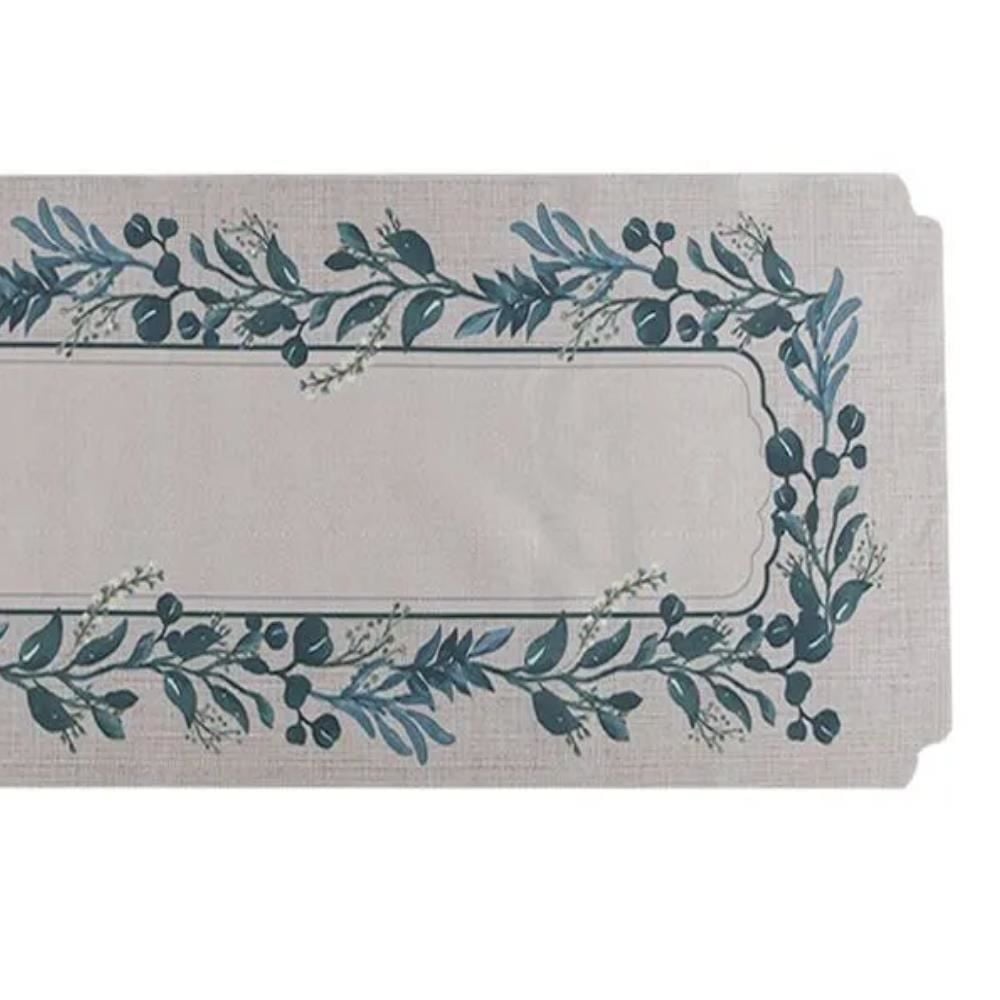 Trilho De Mesa Viena 40X120 Cm Havan Casa - Ervas Verdes