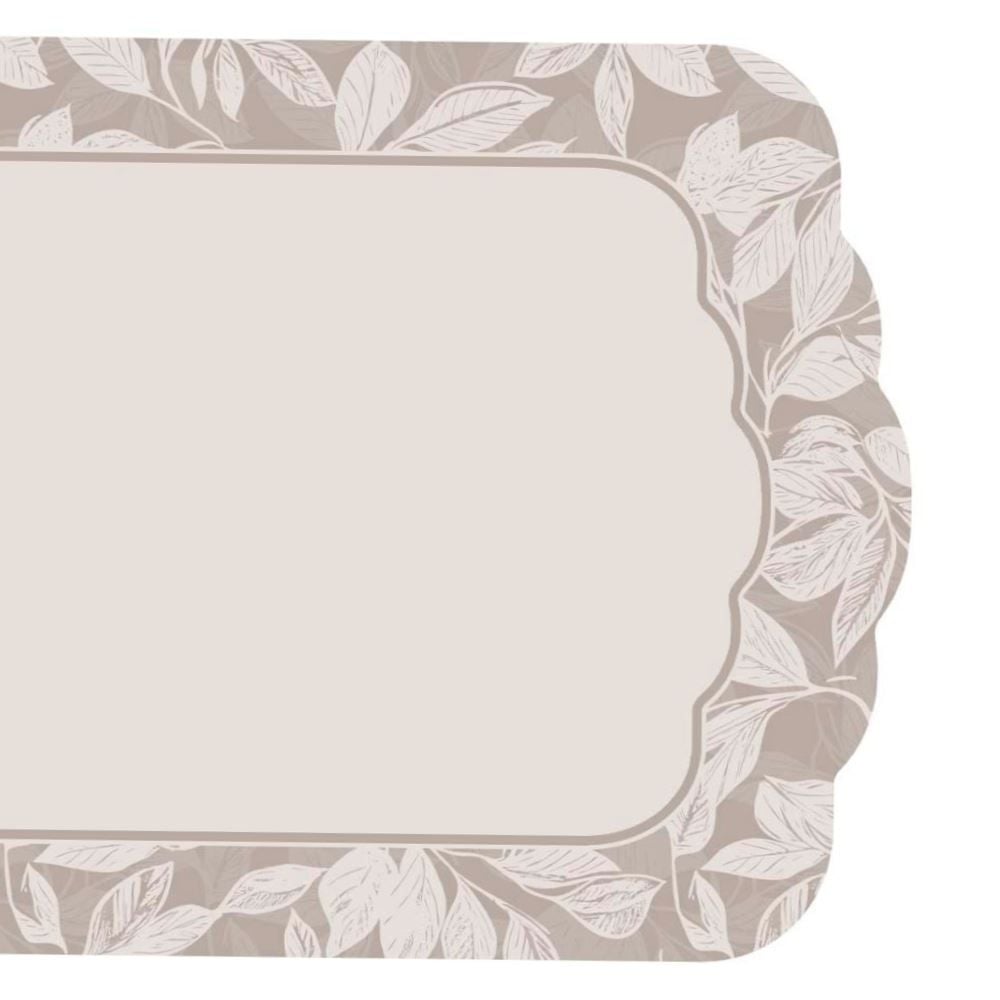 Trilho de Mesa Viena 40X120 cm Havan Casa - Folhas