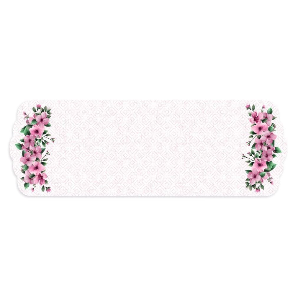 Trilho de Mesa Viena 40X120 cm Havan Casa - Floral Rosa