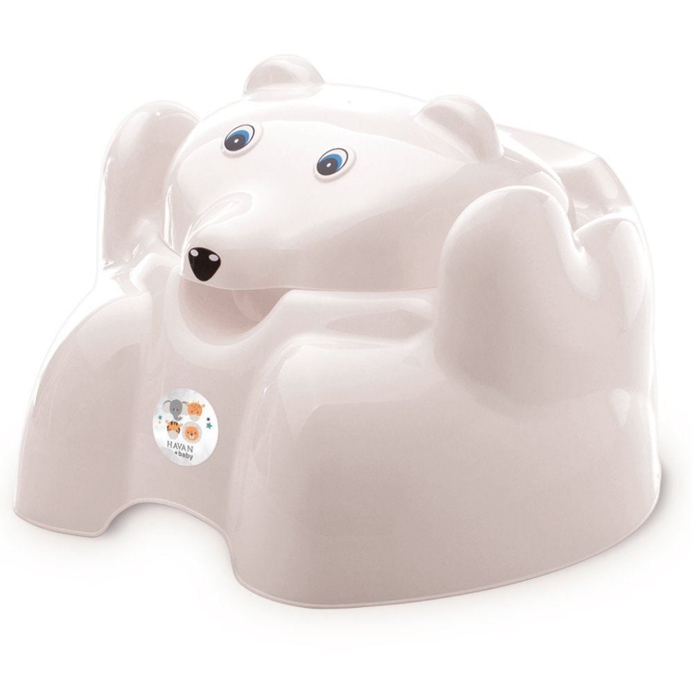 Troninho Infantil Urso Fofura Havan Baby - Linho