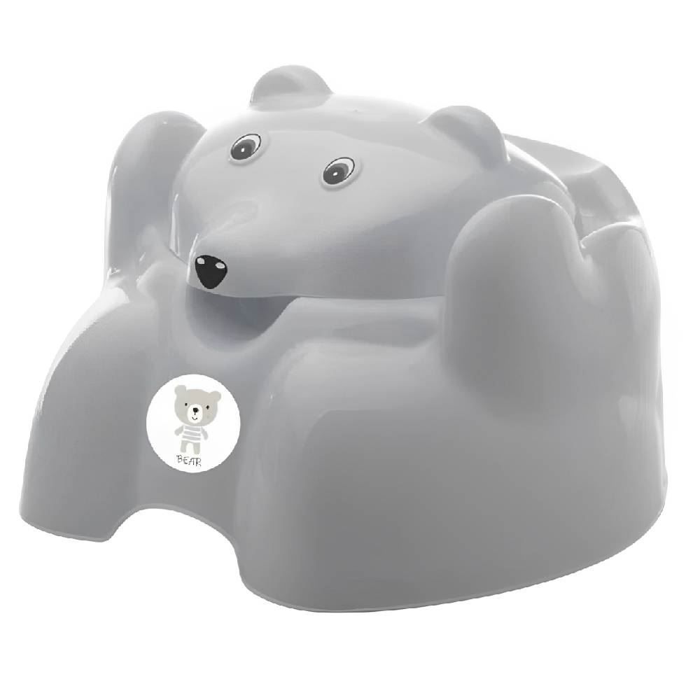 Troninho Infantil Urso Fofura Havan Baby - Cinza
