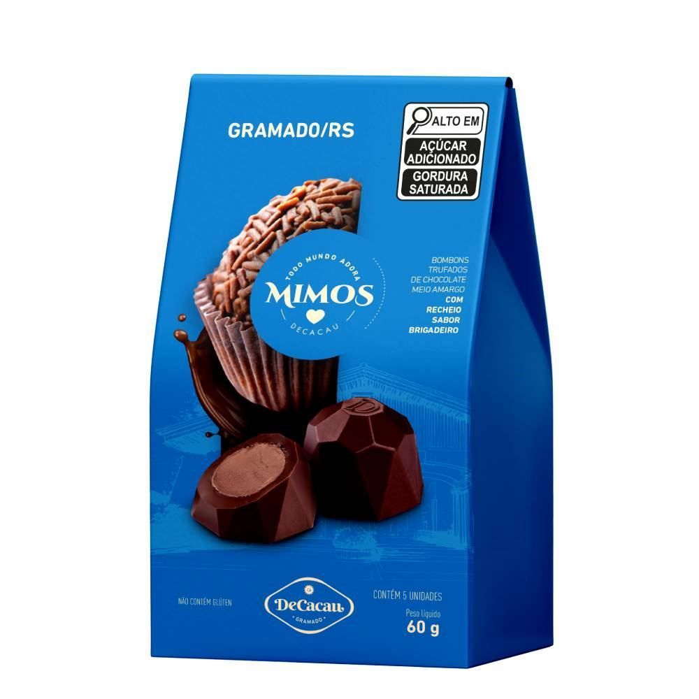 Trufas Mimos De Brigadeiro Decacau - 60g