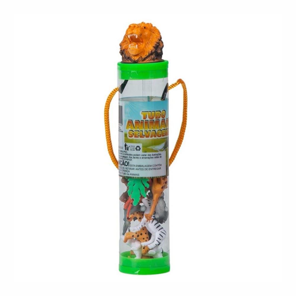 Tubo de Animais Selvagens Havan Toys - HBR0391
