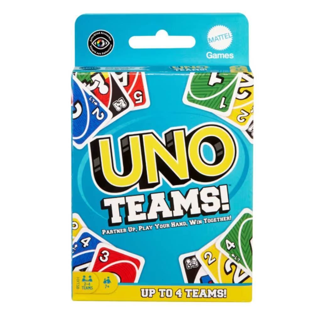 Uno Jogo De Cartas Teams Mattel - HXT58