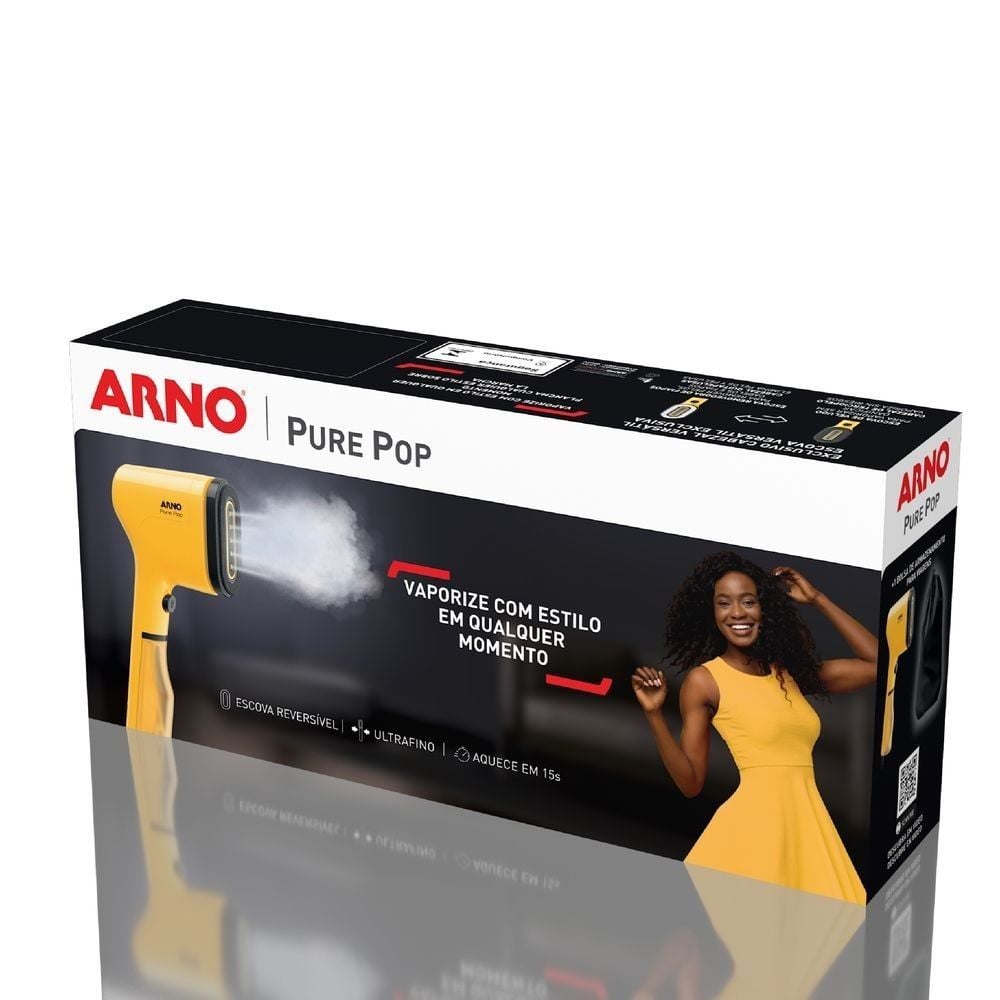 Vaporizador De Roupas Arno Pure Pop Amarelo HS26