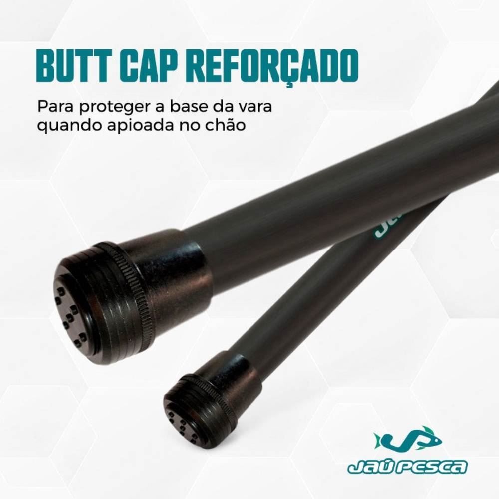 Vara Telescópia Para Pesca Gomo Longo Jp Traira Jaú Pesca - JP99005